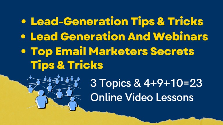 Lead-Generation, Webinars & Email Marketing